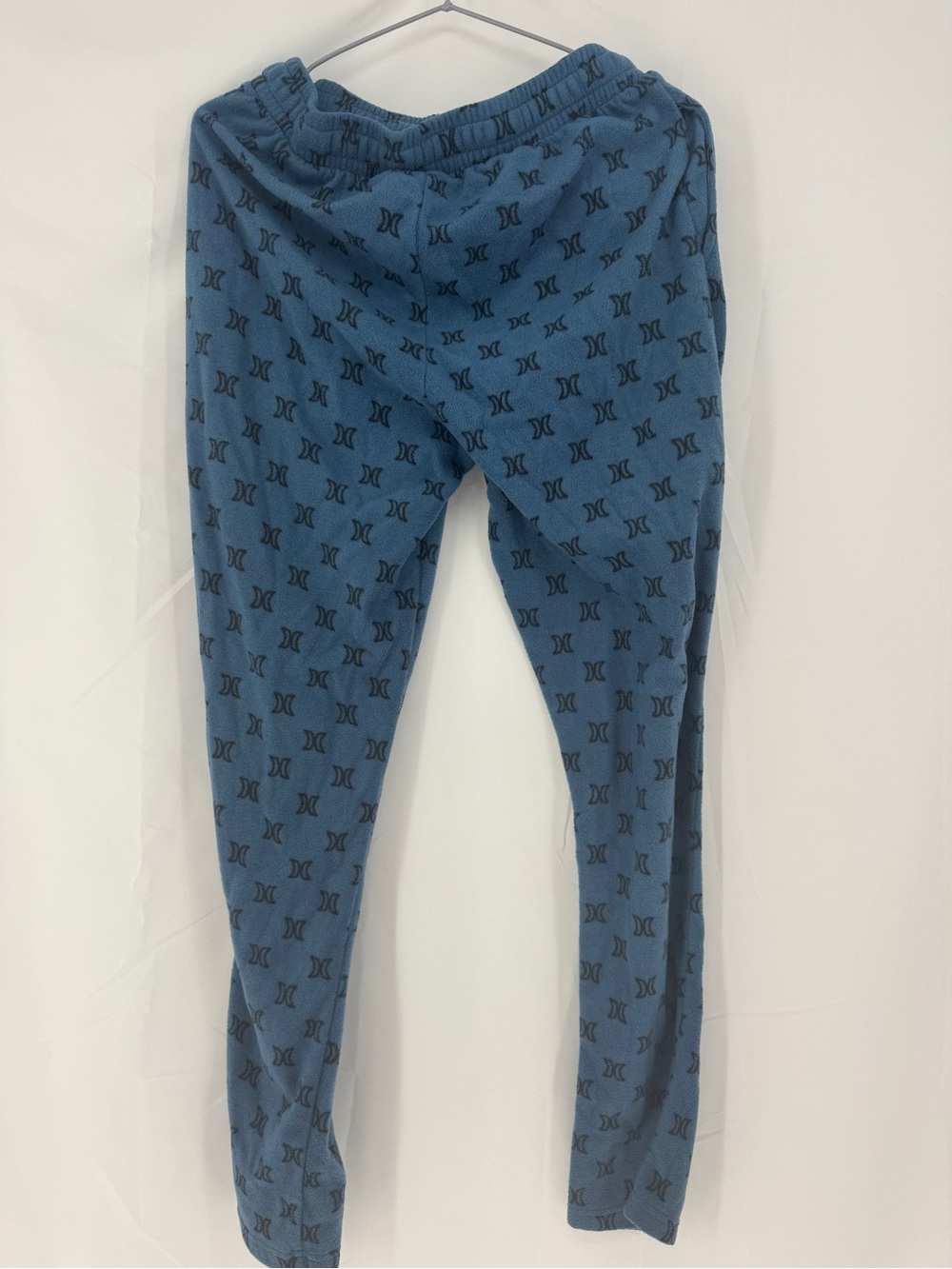 Hurley Blue All-Over Logo Men’s Joggers EUC 0141 - Picture 3 of 4